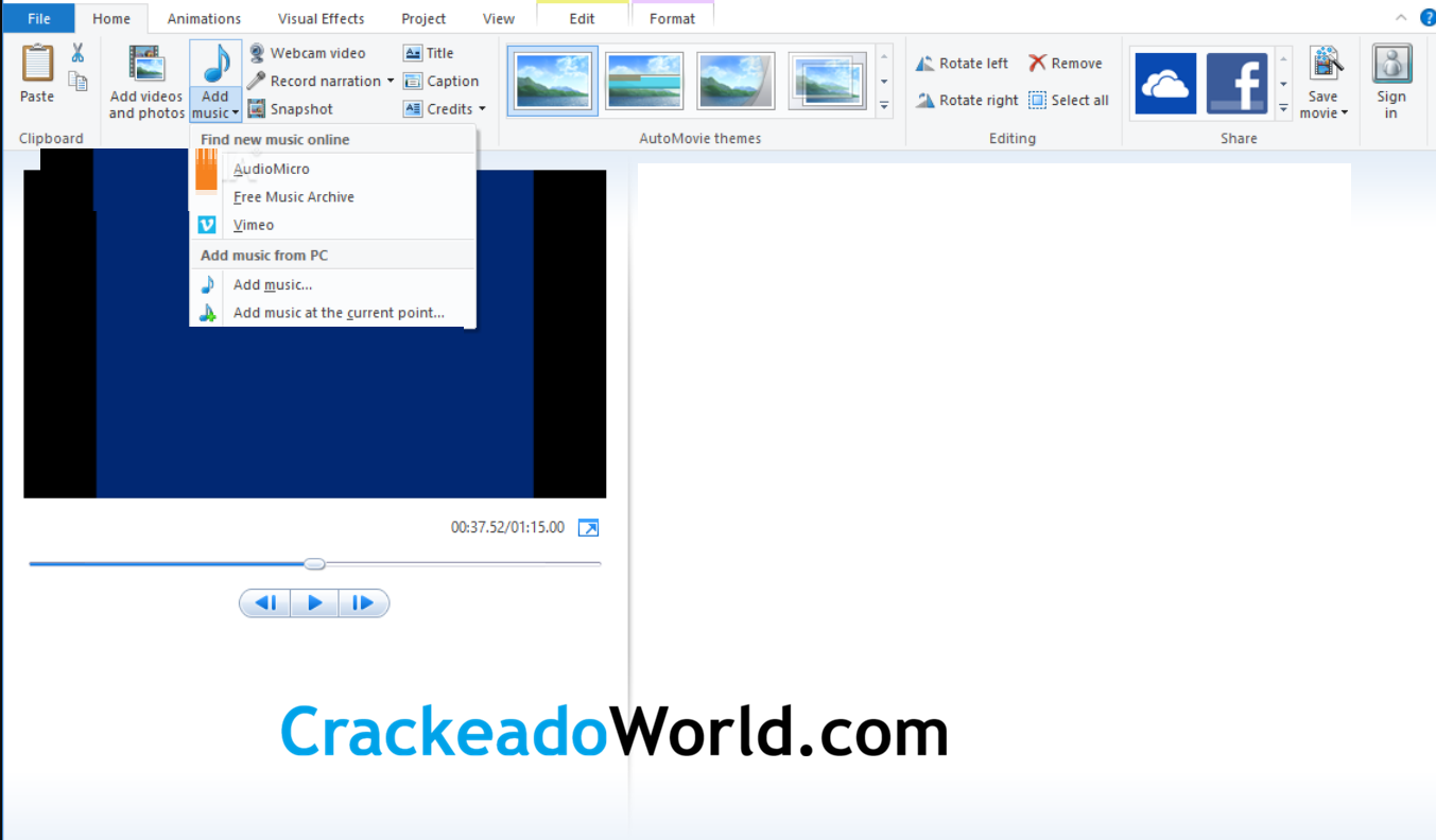 Windows Movie Maker Crackeado
